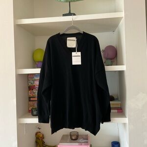 Monica Cordera Cashmere V Neck Sweater
